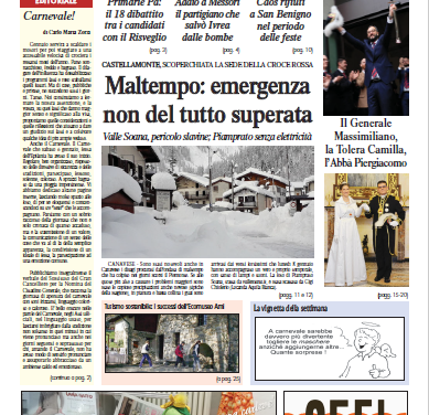 Edizione 11 Gennaio2018