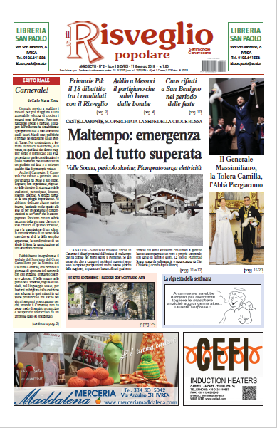 Edizione 11 Gennaio2018