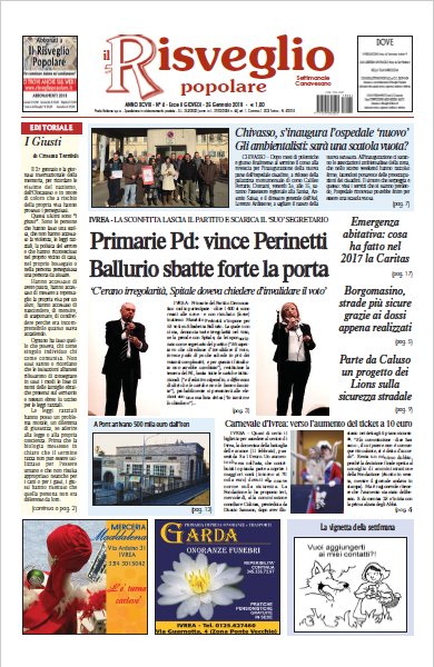 Edizione 25 Gennaio 2018