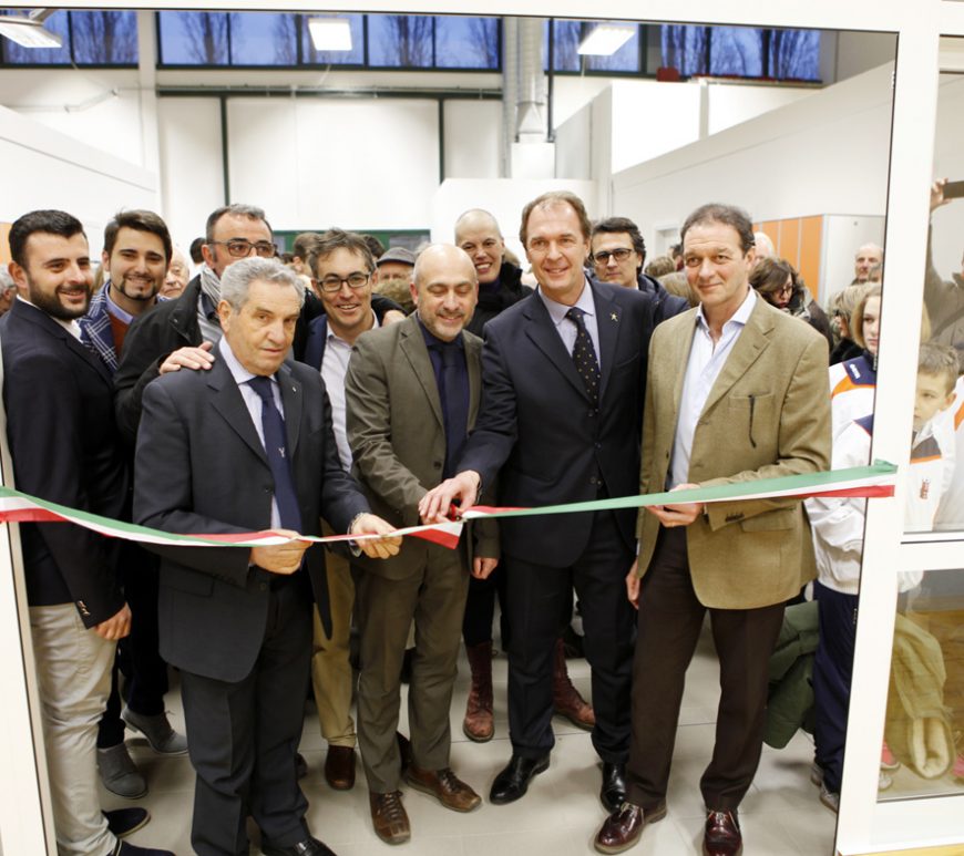 Taglio del nastro per la nuova sede del Circolo Scherma Ivrea