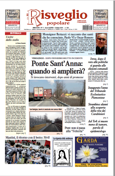 Edizione 15 Marzo 2018