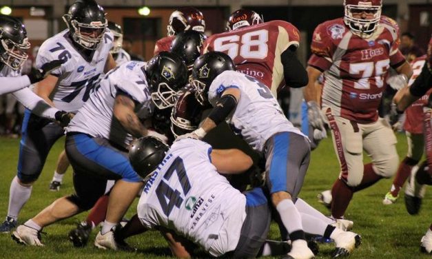 Hogs Reggio Emilia Vs Mastini Canavese: risultato 38 a 7