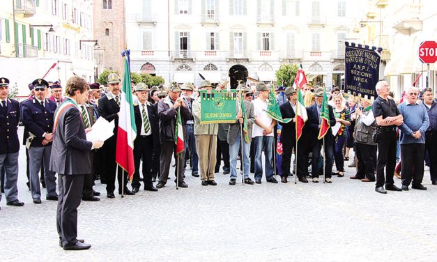 Le celebrazioni del 25 Aprile a Lace e a Ivrea