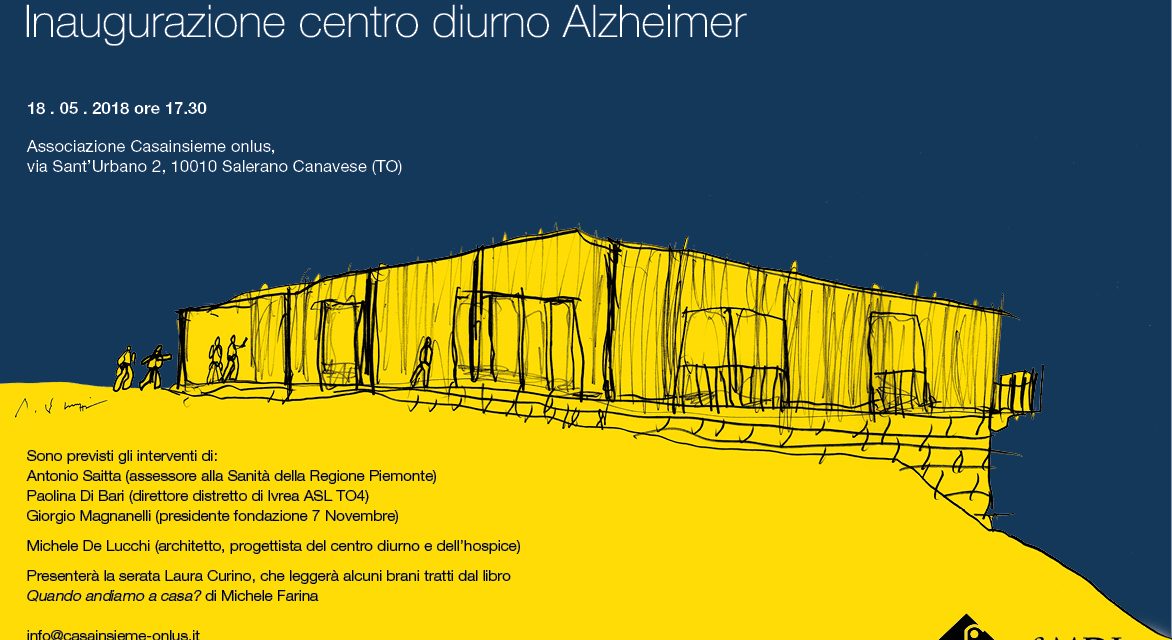 Salerano: il 18 maggio Casainsieme inaugura il centro diurno Alzheimer