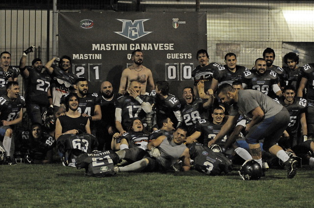 Football americano: Mastini contro Hammers. Una bella vittoria