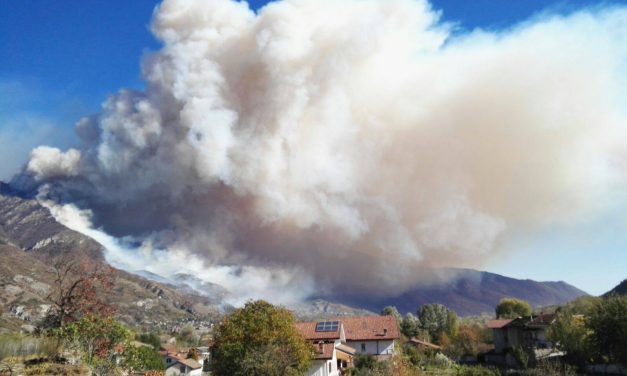 Incendi boschivi: massima pericolosità da domenica 30 dicembre. Le raccomandazioni.