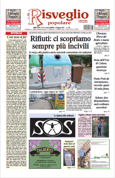 Edizione 30 Agosto 2018