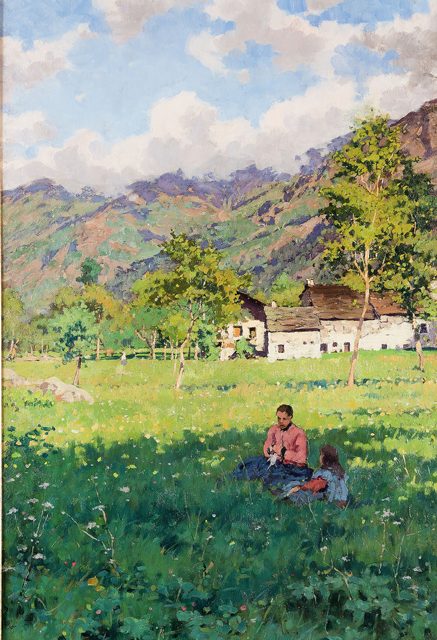 La “natura delicata” di Enrico Reycend