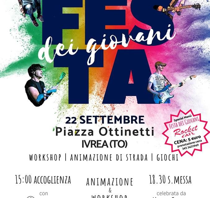 Giovani in festa a Ivrea sabato 22 settembre