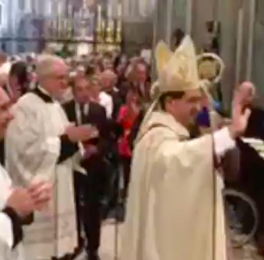 Ringraziamenti finali di mons. Farinella nella solenne messa di ingresso nella Diocesi di Biella