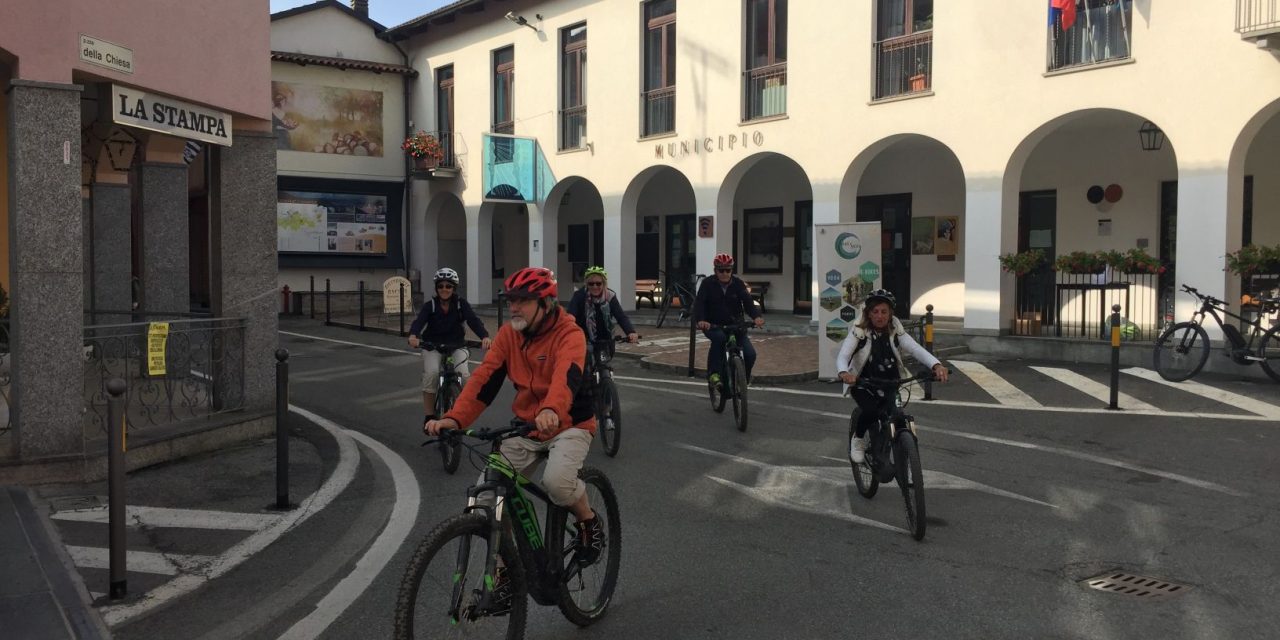 Scoprire il Canavese in sella alla e-bike: a Cossano si può