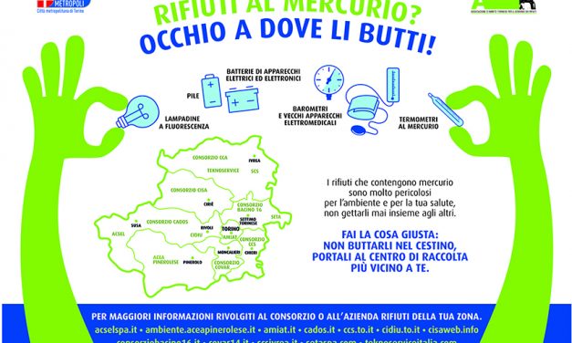 Rifiuti al mercurio? Fai la cosa giusta, pòrtali all’ecocentro. Parte la campagna informativa di Città metropolitana e Ato Rifiuti