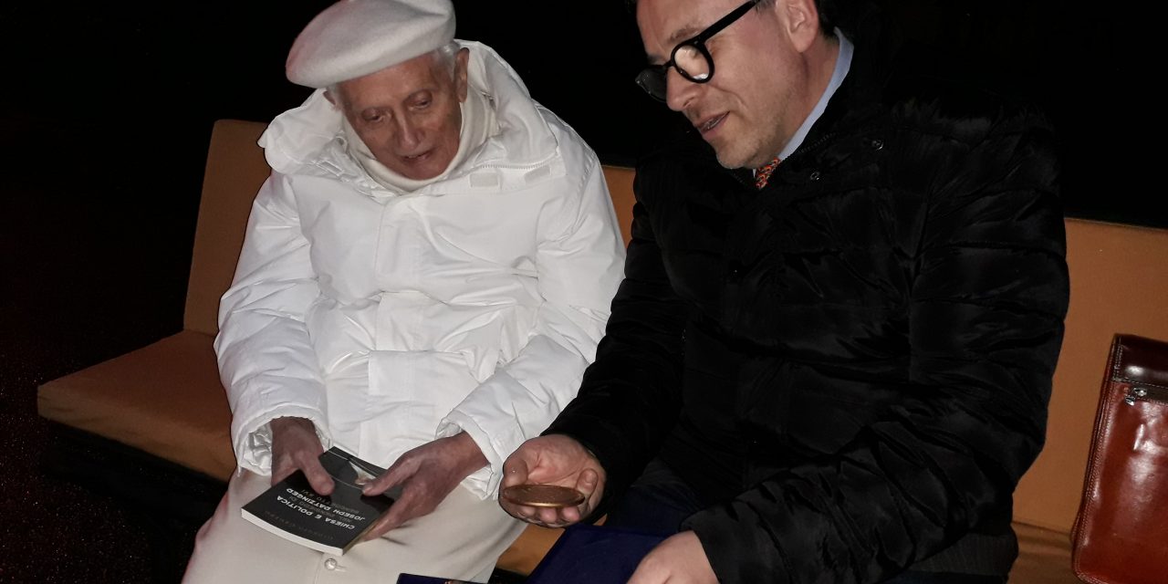 Presidente Avis Piemonte ha incontrato il Papa Emerito