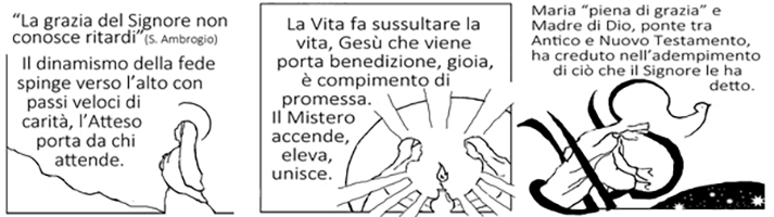 Il Vangelo di domenica 23 dicembre