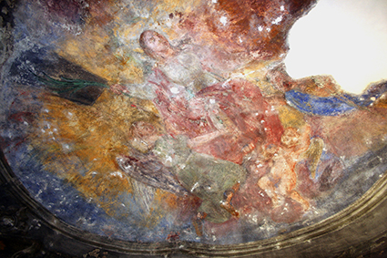 Restauri interni al Duomo, spuntano cinque affreschi