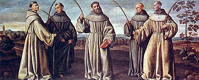 Santi Berardo, Otone, Pietro,  Accursio e Adiuto (+1220)