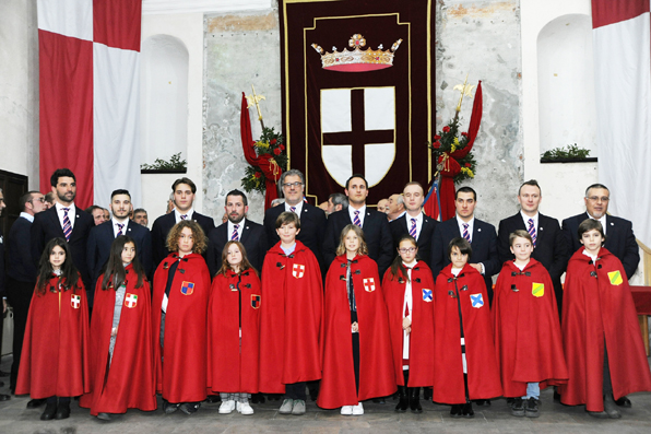 Storico Carnevale di Ivrea. Presentazione degli Abbà