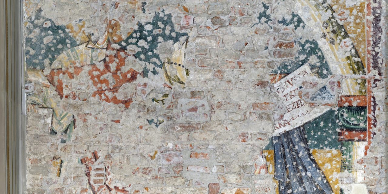 Tornati alla luce gli affreschi della Chiesa di Sant’Andrea