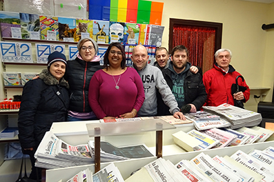 San Giorgio: riapre l’edicola-cartoleria