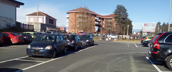 San Benigno Canavese: il rinnovato e utile parcheggio della Stazione