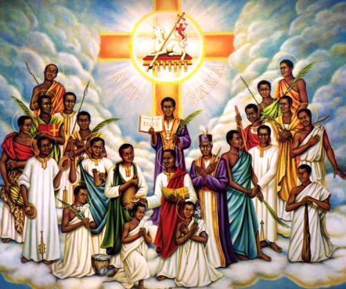 Santi Carlo Lwanga e 12 compagni  († 1886)