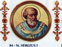 San Sergio I papa († 701)