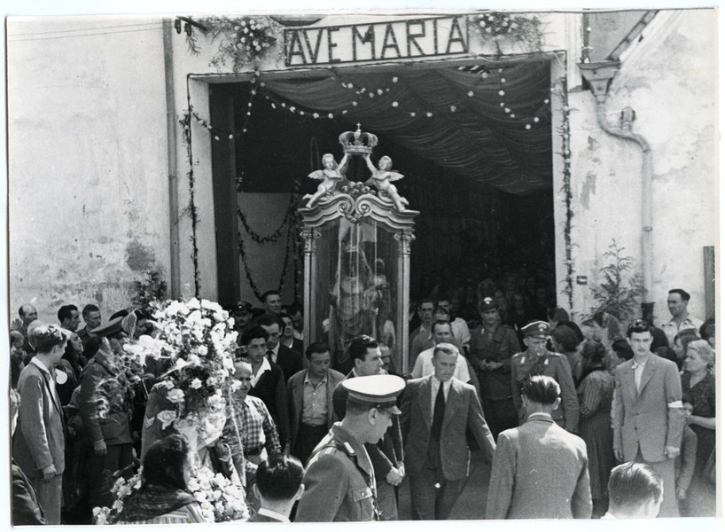 La “Peregrinatio Mariæ” dal 6 marzo al 24 luglio 1949