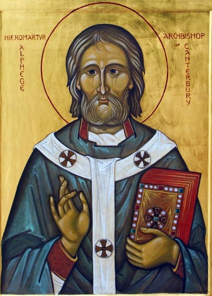 Sant’Elfego (Elfege) di Canterbury (954 – 1011)