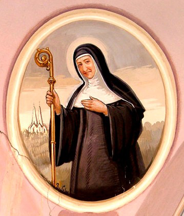 Santa Matilde di Hackeborn (1240-1258)