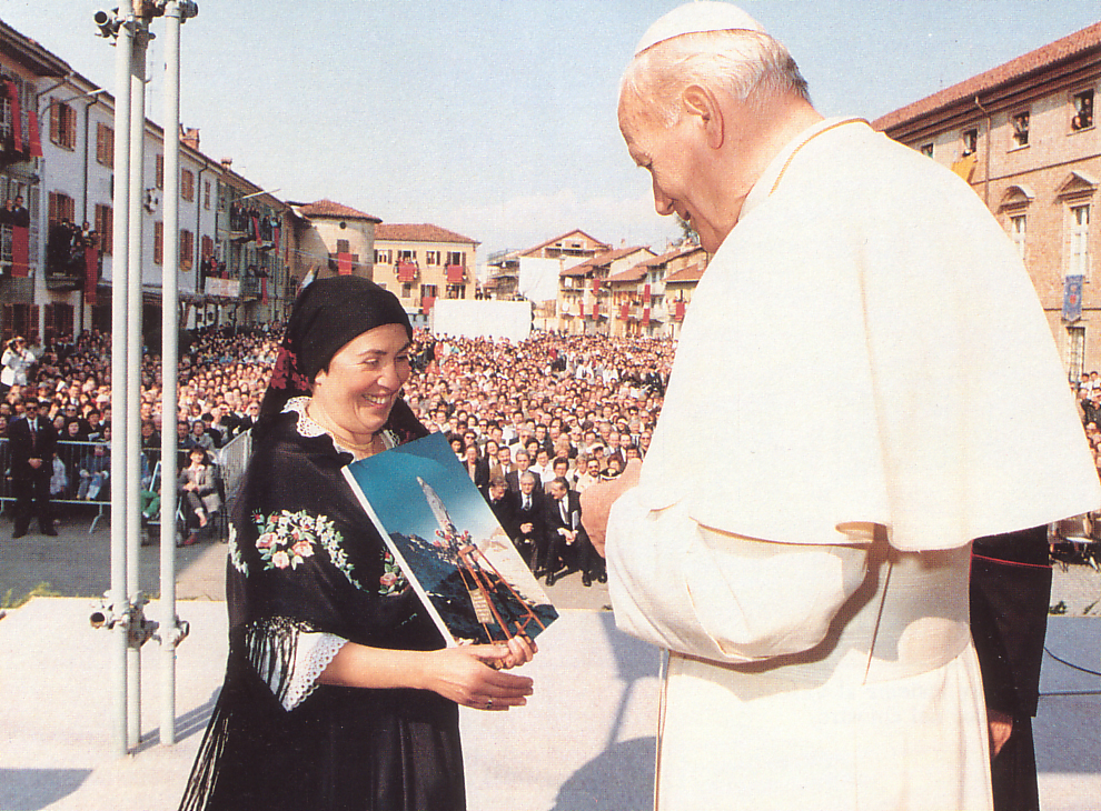 Trent’anni fa la storica visita a Ivrea e al Canavese di Papa Giovanni Paolo II