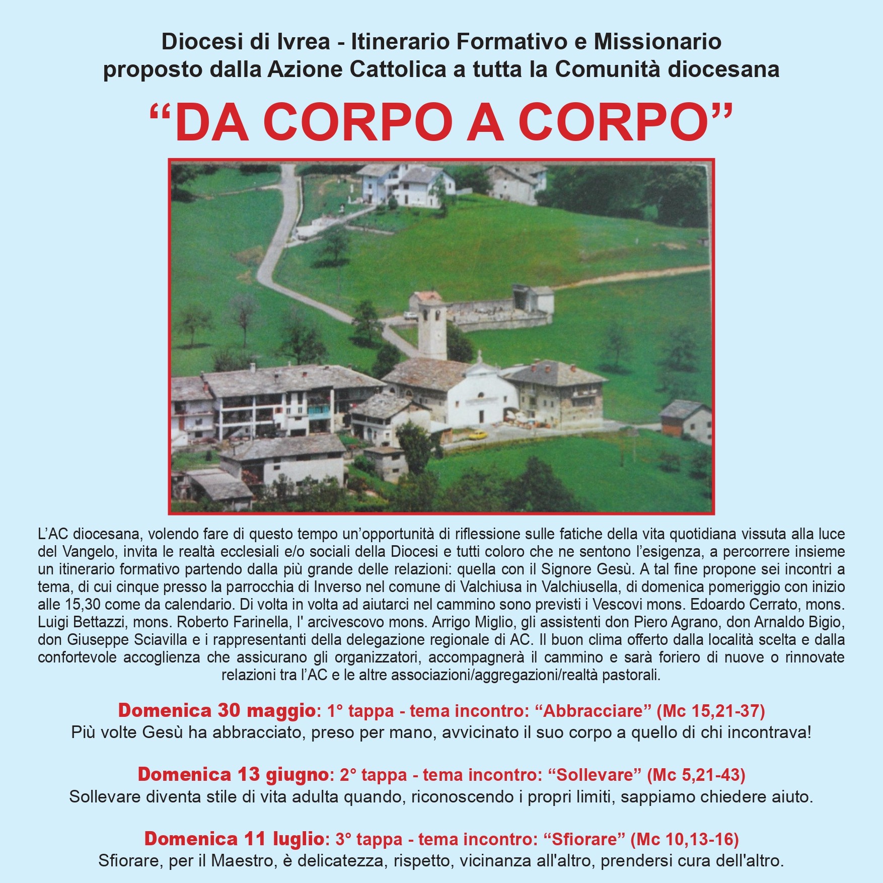 Itinerario formativo con l’Azione Cattolica