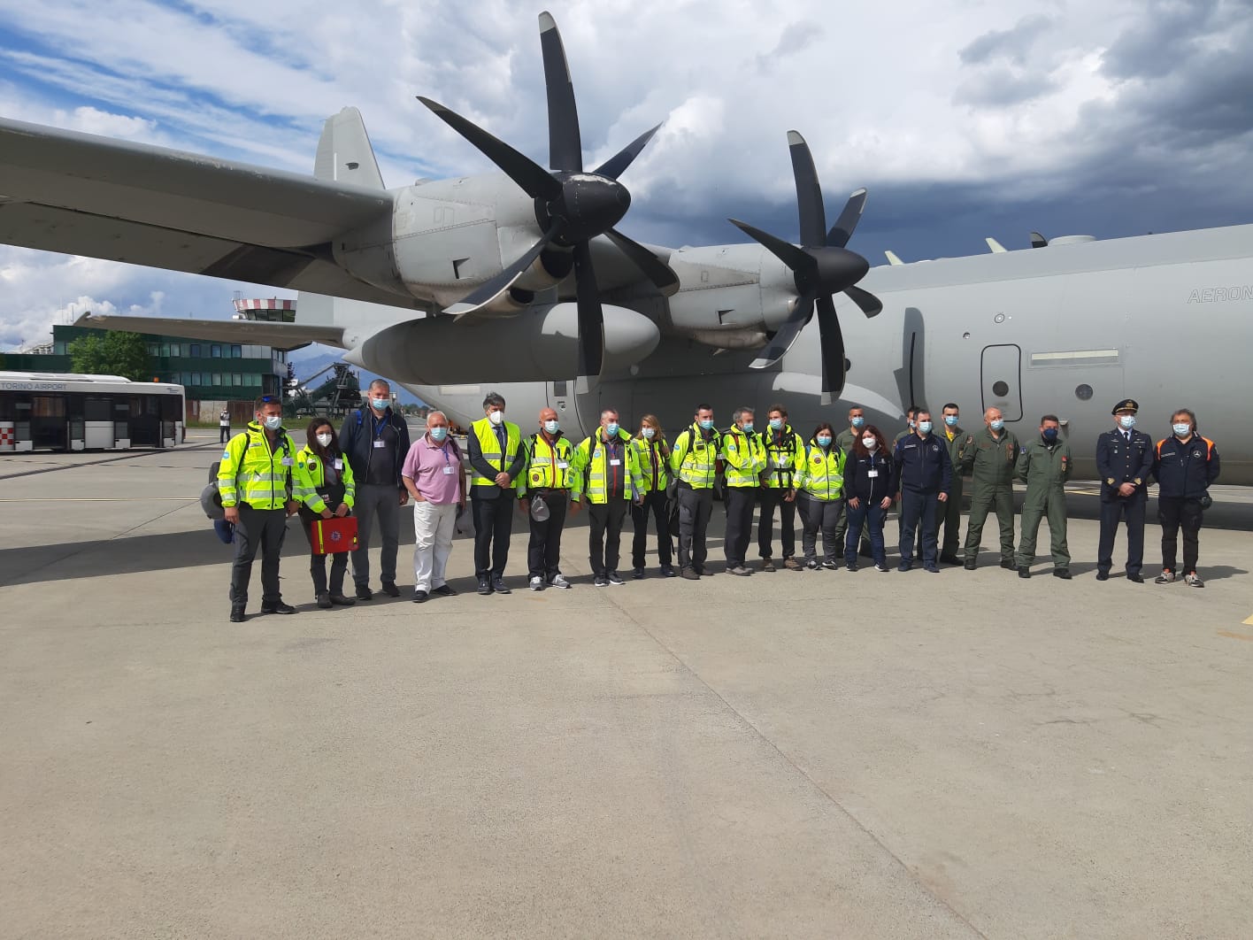 Partita dall’aeroporto di Torino la missione italiana che fornirà ossigeno all’India.