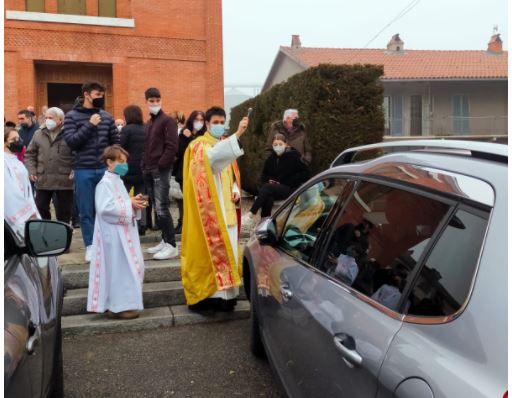 RIVAROLO / MASTRI – Con la benedizione delle automobili, si completa la Festa di Sant’Orso