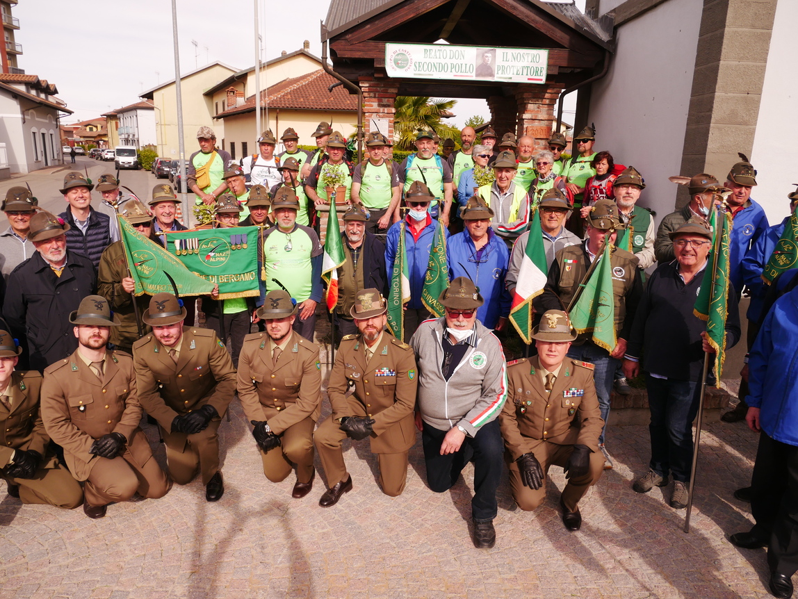 IN CAMMINO CON GLI ALPINI DI DIO – Il pellegrinaggio delle Penne Nere oggi in Diocesi di Ivrea – VIDEO E GALLERY