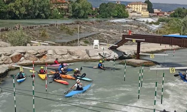 CANOA A VALSTAGNA – Podio per Simone e Cecilia Marchegiano