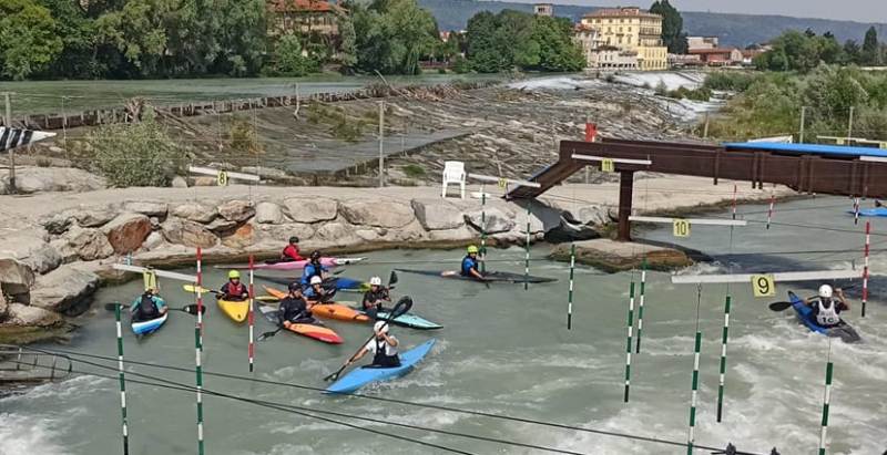 CANOA A VALSTAGNA – Podio per Simone e Cecilia Marchegiano