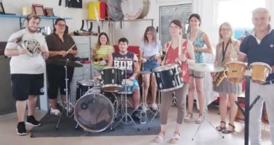 CHIVASSO – I ragazzi di “Sfere” a scuola di banda dalla G. Verdi