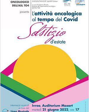 Ivrea – All’auditorium “L’attività oncologica al tempo del Covid”