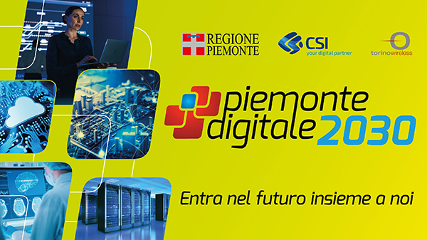 REGIONE PIEMONTE – Nasce Piemonte Digitale 2030
