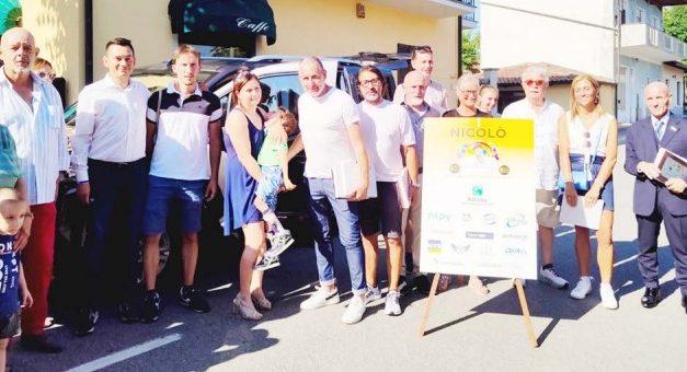 SAN GIUSTO – È arrivata l’auto per Nicolò