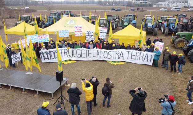 Fermiamo la piaga del consumo di suolo fertile, i campi sono fabbriche di cibo e vanno tutelati. Anche in Canavese