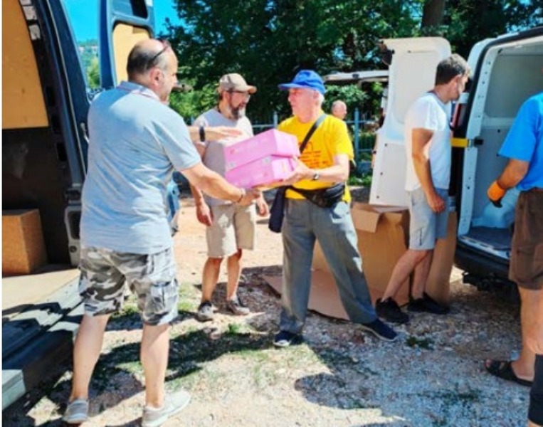 CASTELLAMONTE – Aiuti umanitari in Bosnia