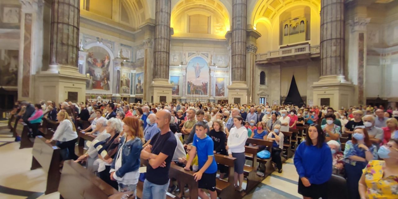 OROPA – Pellegrinaggio diocesano 2022: l’inizio della celebrazione