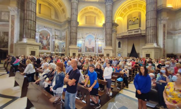 OROPA – Pellegrinaggio diocesano 2022: l’inizio della celebrazione