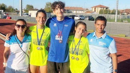 ATLETICA – Avis Ivrea di forza ai regionali Cadetti