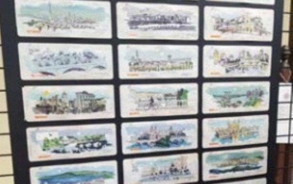 CASTEGNETO PO – L’arte… sui biglietti ferroviari