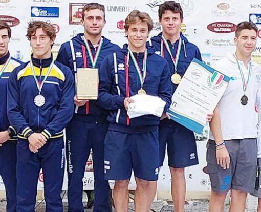 IVREA – Pioggia di titoli tricolori per l’Ivrea Canoa Club