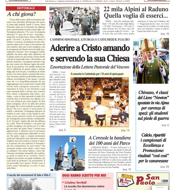 Edizione 15 settembre 2022