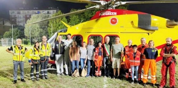 VEROLENGO – Elisoccorso anche in notturna