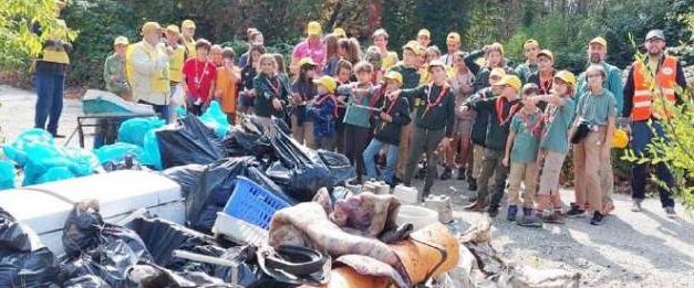 CHIVASSO – Giornata ambientale, ripulita l’area ex Agip
